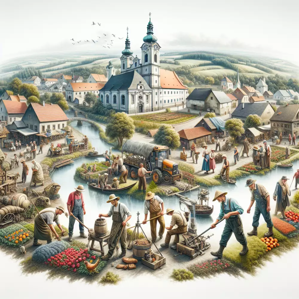 práce telč a okolí