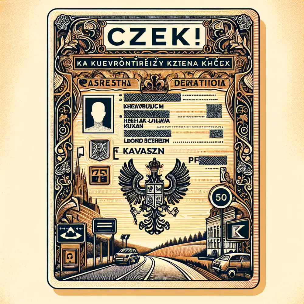 czech driving license