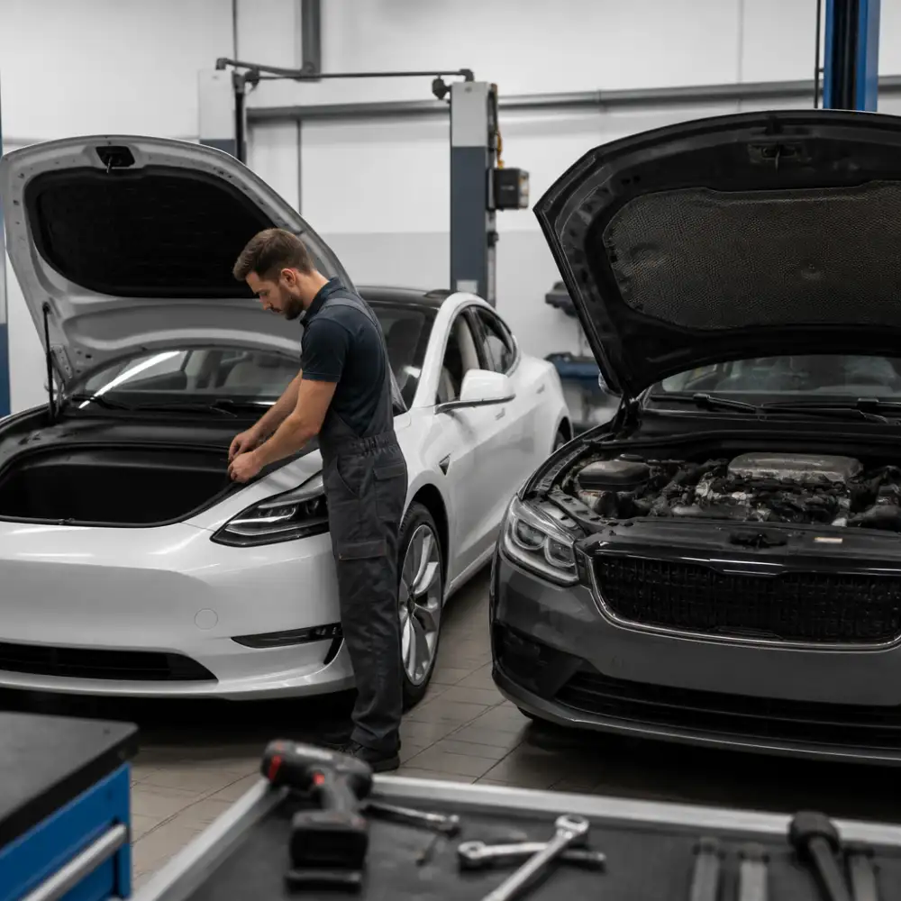 elektromobil vs automobil